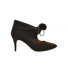 J Renee High Heel Pom Pom Bootie