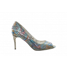 J Renee High Heel Iridescent Peeptoe