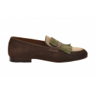 Tosoni Kilt Tassel Suede Slip-on