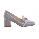 Carvela Luxe Mid-Heel Chain Detail Loafer