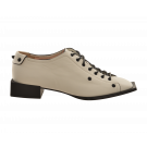 Nina Roche Fancy Studded Lace-up W Sq Toe