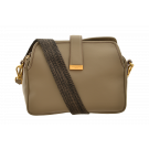 Gianni Chiarini Leather X Over With Canvas Belt