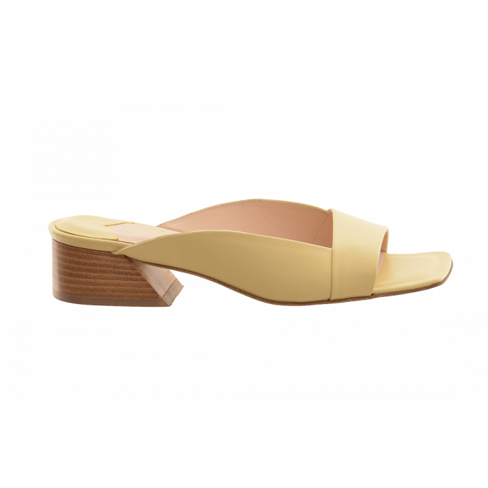 Carvela Luxe Mid Heel Asymmetrical Mule