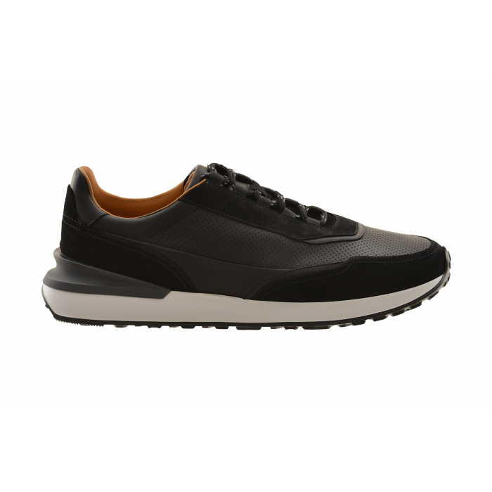Magnanni Suede Leather Athletic Sneaker