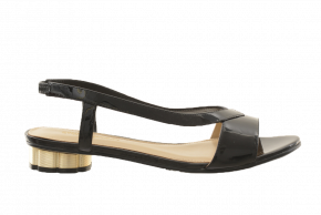 Saffron Browne Patent V-Throat Flat
