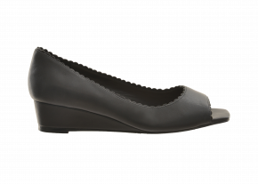 Saffron Browne Peeptoe W/ Gimped Topline