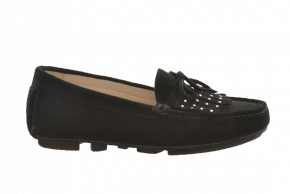 Carvela 5 Step Suede Fringe Moccasin