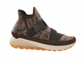 Nina Roche Gross Grain Snake Printed Sneakers
