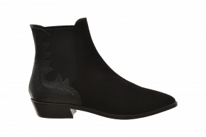 AGL Mid-Heel Ankle Bootie
