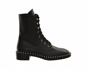 Stuart Weitzman Lace-up Ankle Bootie