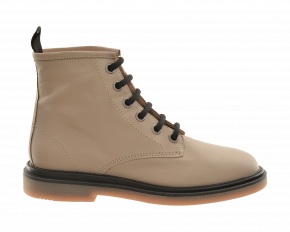 AGL High Shine Combat Ankle Boot