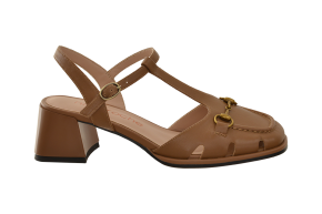 Nina Roche Penny T-bar Snaffle Trim Sandal