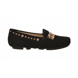 Carvela 5 Step Premium Sequin Moccasin