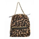 Gianni Chiarini Mini Leopard Backpack