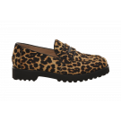 Saffron Browne Leopard Loafer
