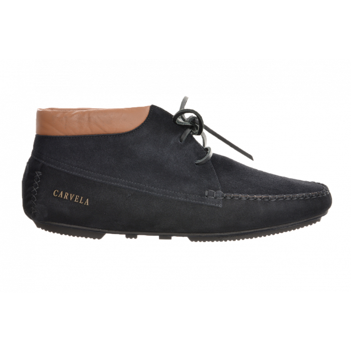 Carvela Step Suede/Leather Boot Moccasin | vlr.eng.br