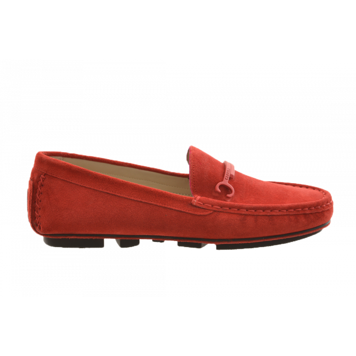 Carvela 5 Step Trim Suede Moccasin