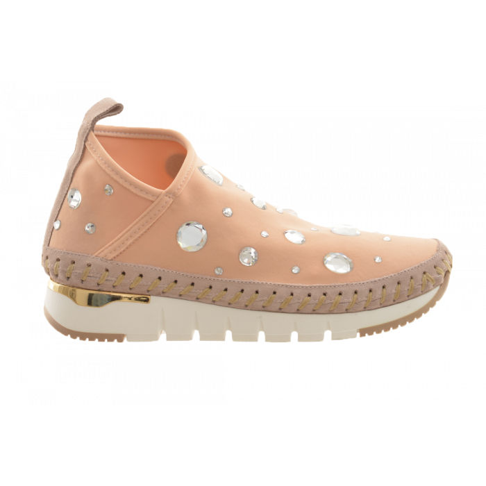Nina Roche Bejewelled Slip On Sneaker