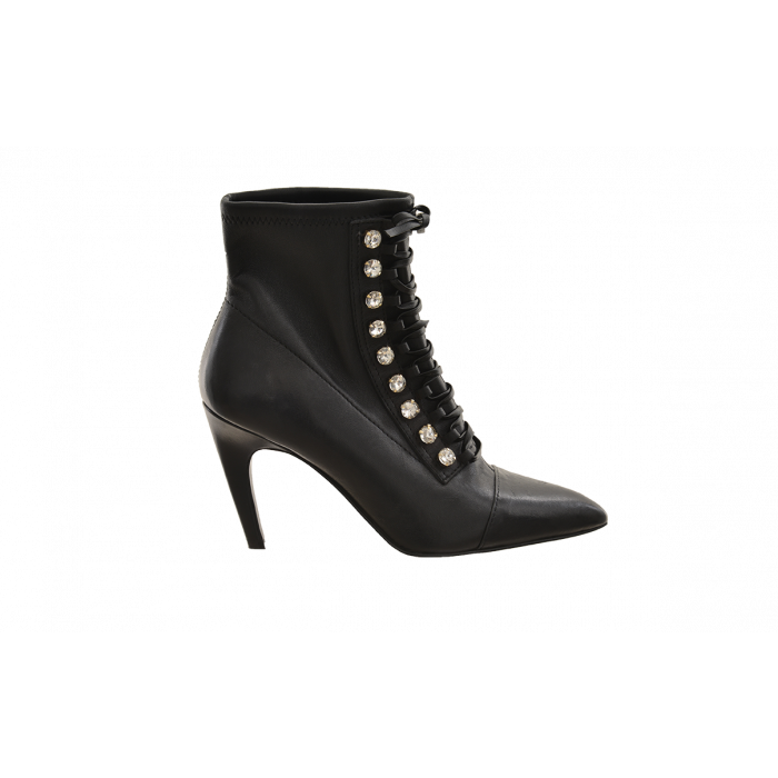 kurt geiger lace up ankle boots