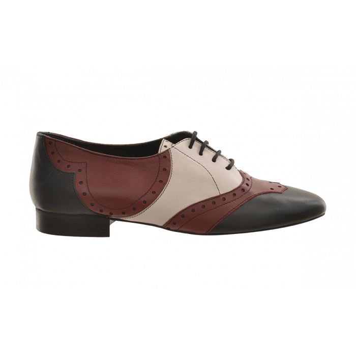 Kurt Geiger Tri Colour Brogue Lace Up