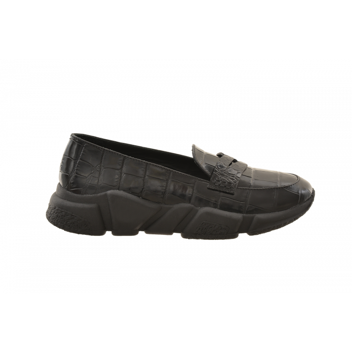 Carvela Weekend Layered Croc Loafer