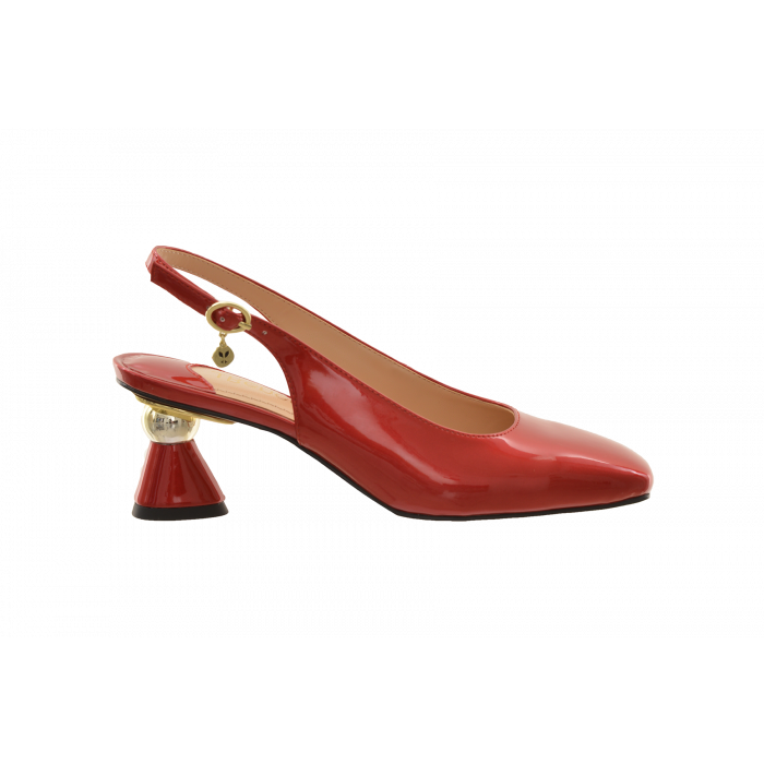 J renee red shoes top