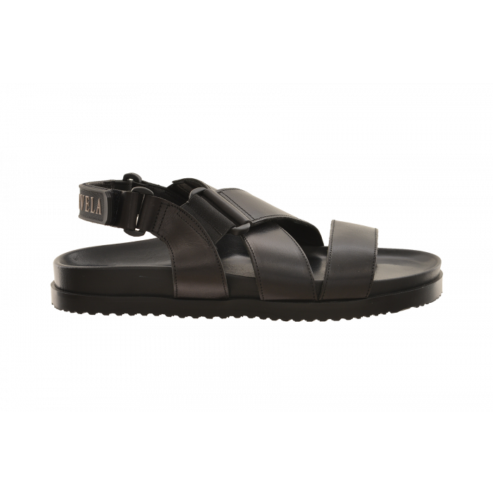 Carvela Weekend Velcro Strap Leather Sandal