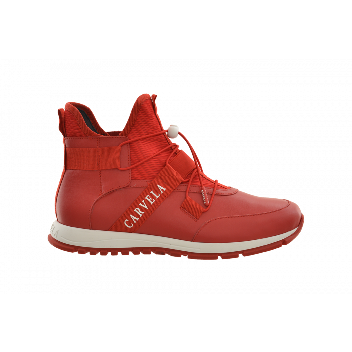 Carvela red boots 2025