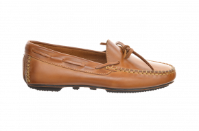 Carvela 333 Leather Bow Tie Moccasin