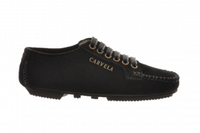 Carvela 375 Kids Suede Lace-Up Moccasin