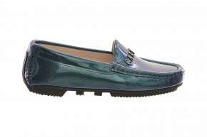 Carvela 1212 Kids Iridescent Patent Moccasin