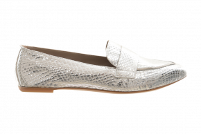 AGL Textured Metallic Loafer