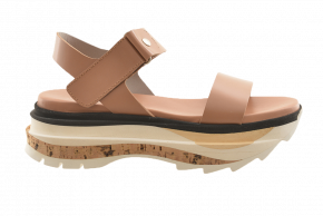 AGL Layered Leather Sandal