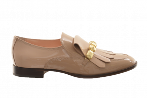 AGL Patent Fringe Loafer