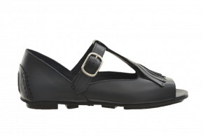 Carvela 5 Step Fringe Leather Sandal