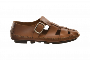 Carvela 5 Step Leather Men's Sandal 