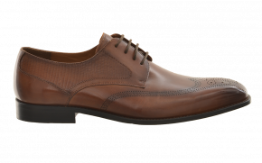 Kurt Geiger Exotic Detail Wingtip Derby Lace-Up