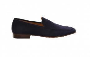 Tosoni Suede Penny Loafers