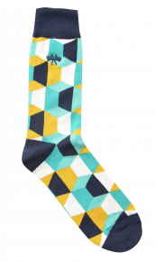 Kurt Geiger Turquoise Maze Socks