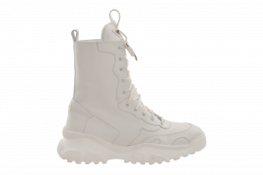 Carvela White Lace-up Chunky Boot