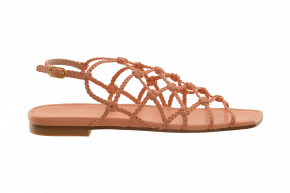 Stuart Weitzman Woven Lattice Sandal