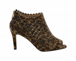 J Renee Hh Rhinestone Leopard Bootie