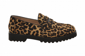 Saffron Browne Leopard Loafer