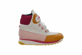 Carvela Weekend Kids Pink Multi Velcro High-top Athletic