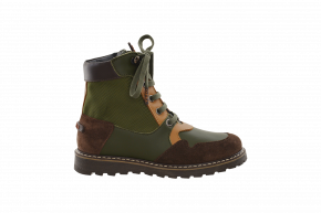 Carvela Weekend Kids Multi Panel Lace-up Boot